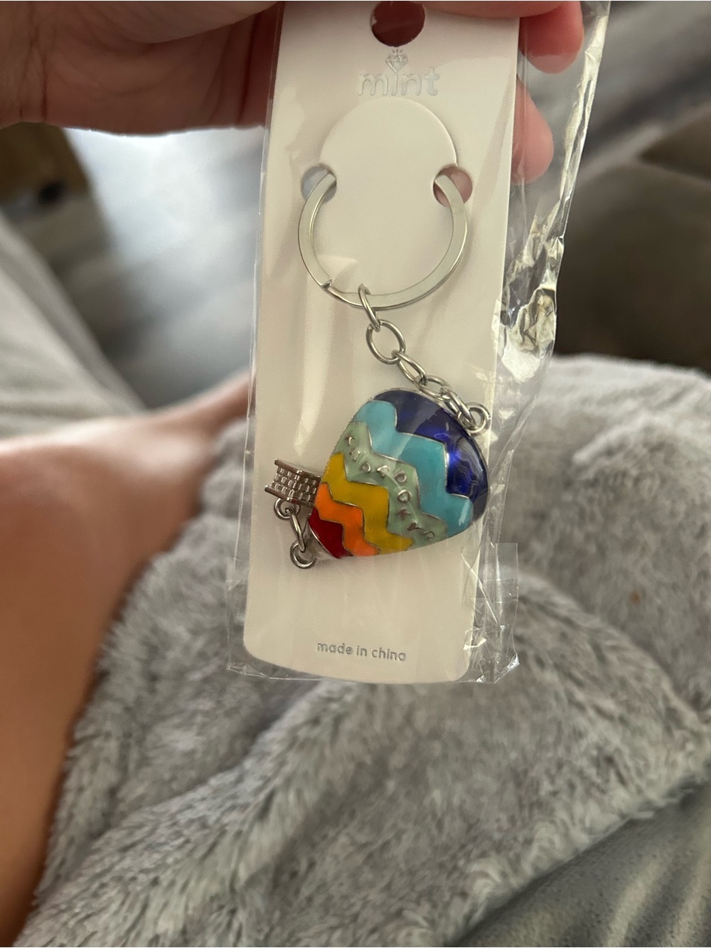 5/$25 hot air balloon Colorful Keyring
